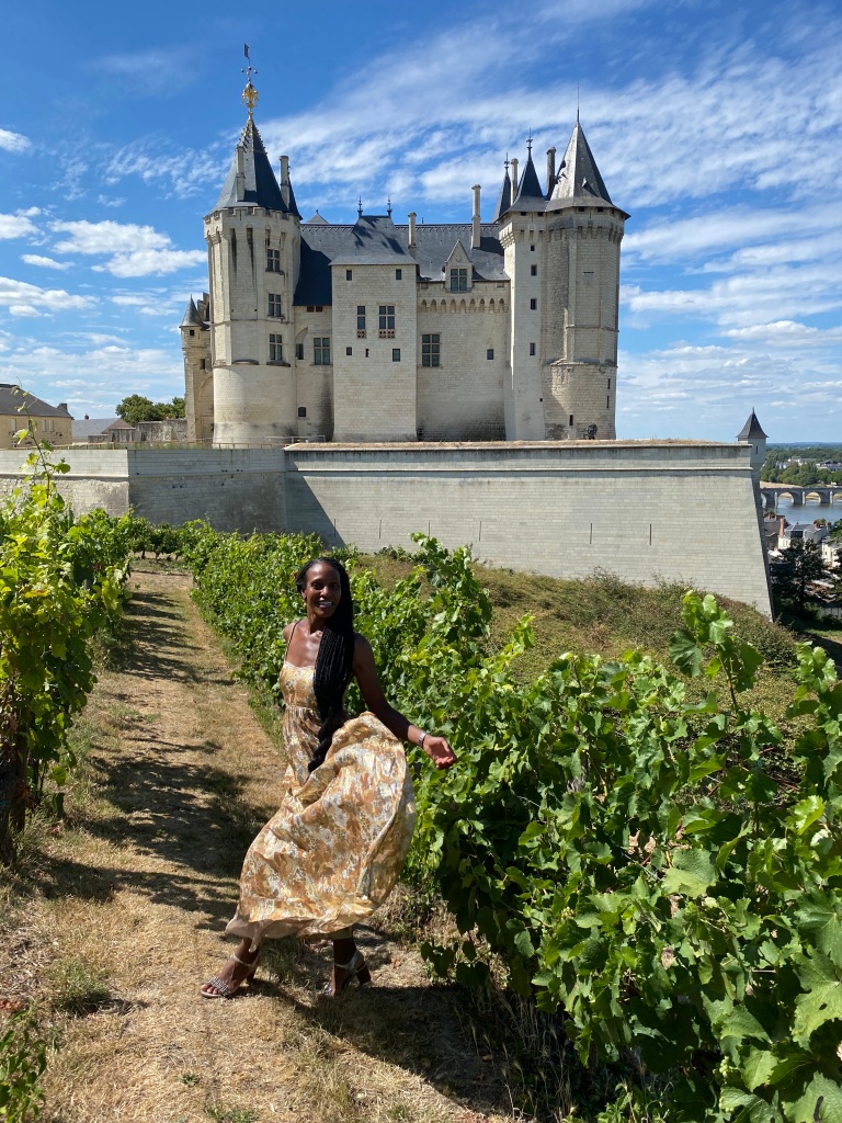 Jewel K. Goode. Château de Saumur.  Loire Valley, France. 